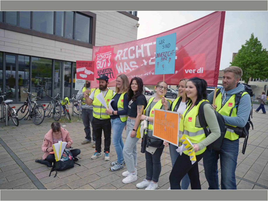 Tarif-Aktionstag im Sozial- und Erziehungsdienst