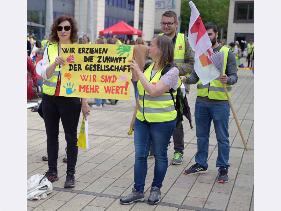 Tarif-Aktionstag im Sozial- und Erziehungsdienst
