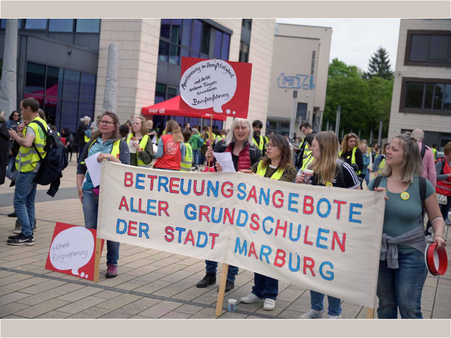 Tarif-Aktionstag im Sozial- und Erziehungsdienst