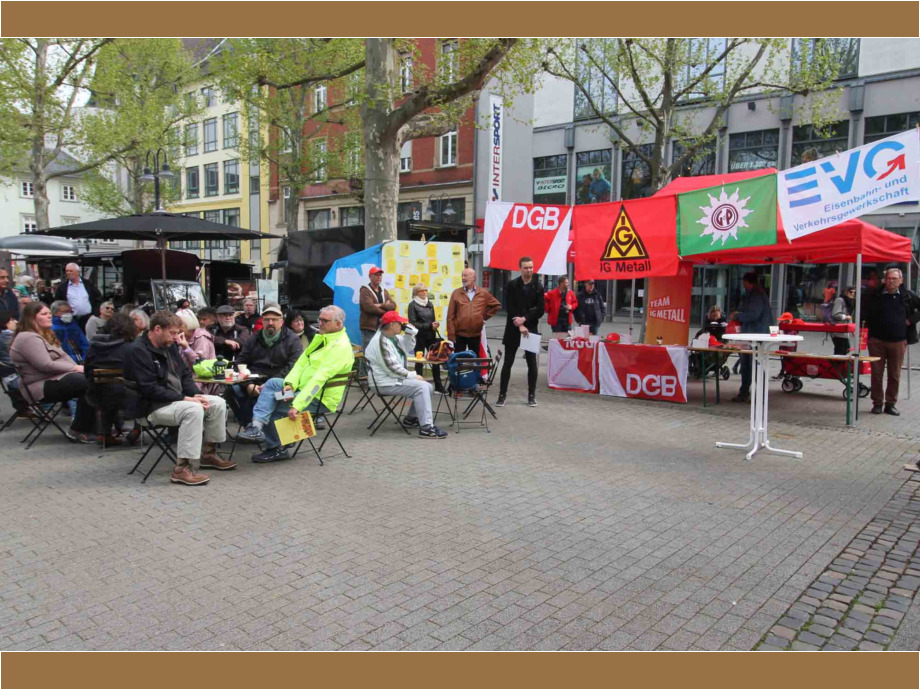 Maifeier des DGB in Limburg