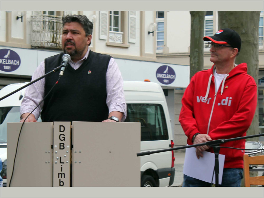 Maifeier des DGB in Limburg
