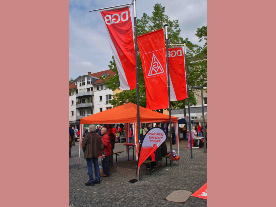 Mai-Kundgebung in Giessen