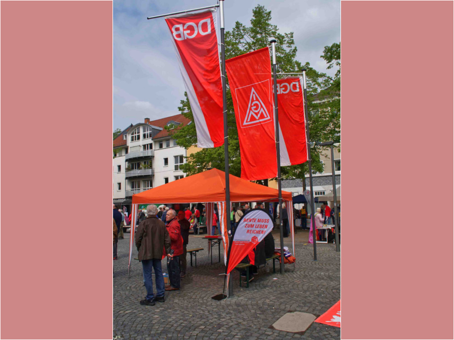 Mai-Kundgebung in Giessen