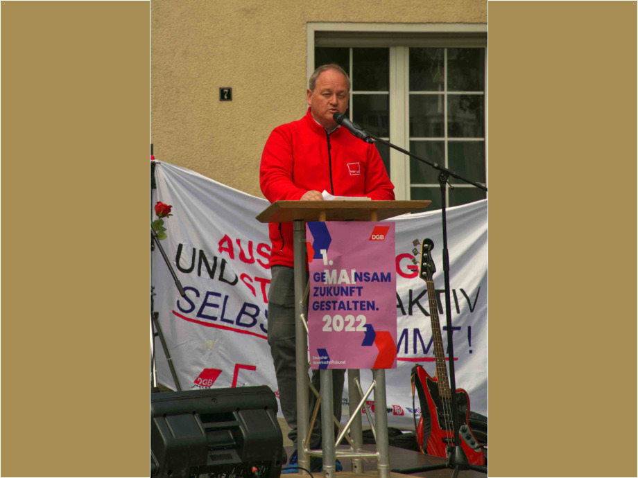 Mai-Kundgebung in Giessen