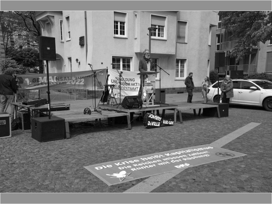 Mai-Kundgebung in Giessen - Die Krise heißt Kapitalismus