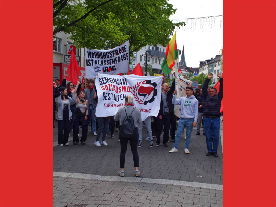 Mai-Kundgebung Giessen - Wohnungsfrage ist Klassenfrage