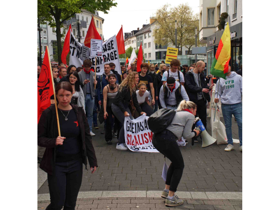 Mai-Kundgebung in Giessen