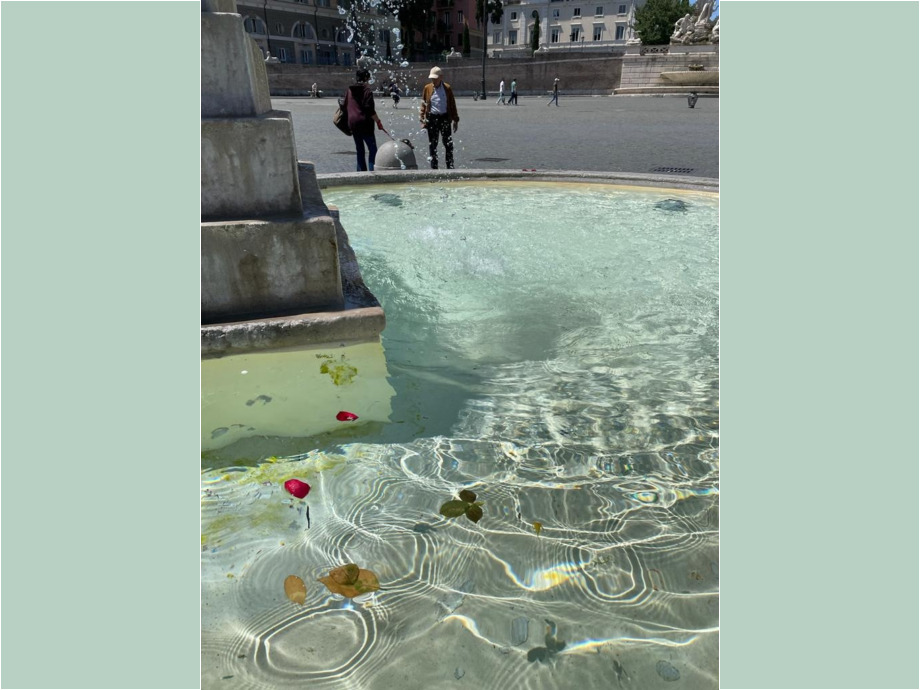 Voller Brunnen - kraftgebend, Leben spendend