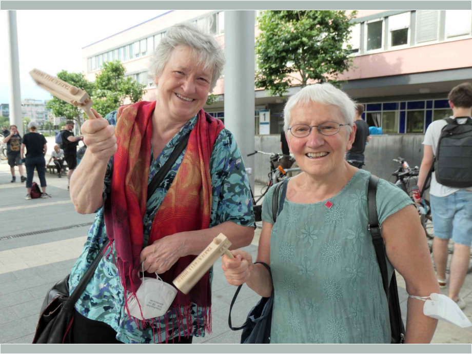 Solidarität mit dem Pflegepersonal