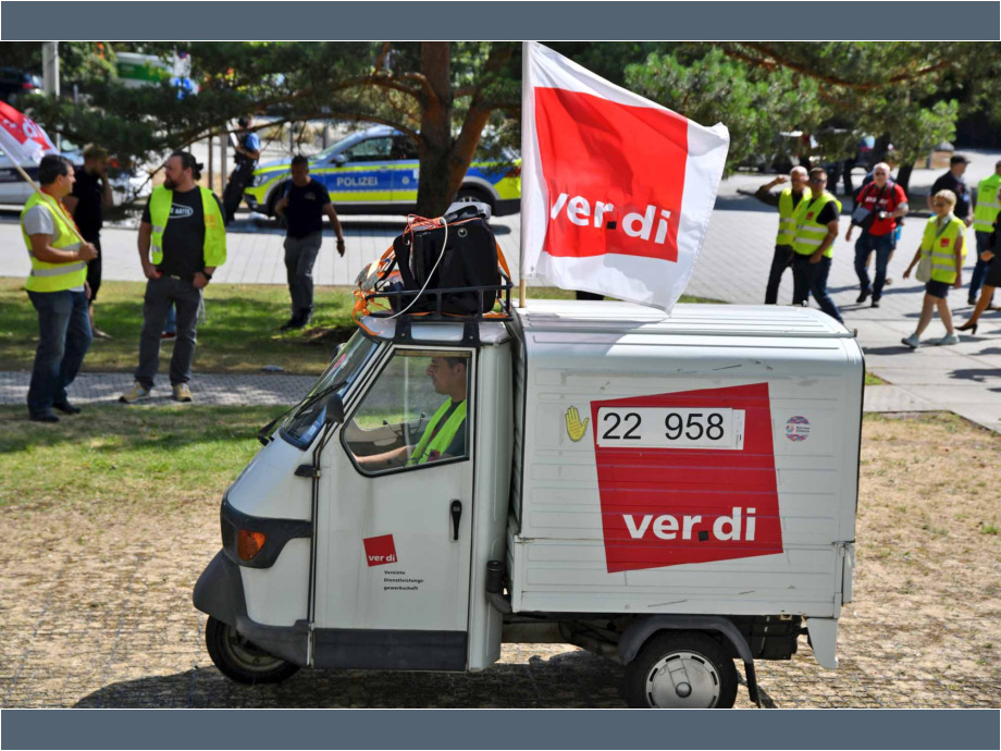 Streiks verursachen die, die keine fairen Löhne bezahlen, nicht die Beschäftigten!