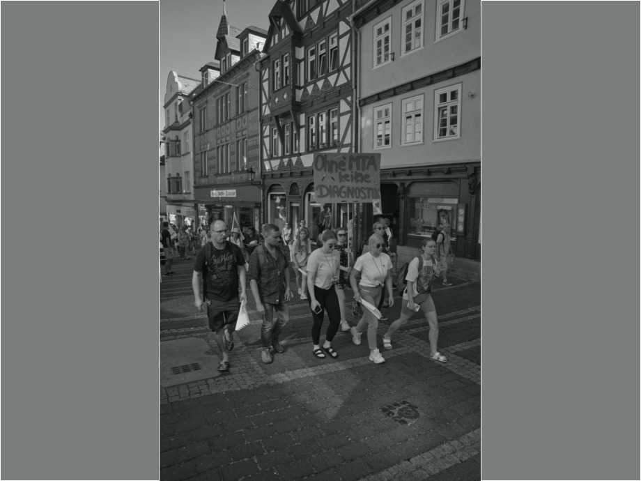 Protest gegen Stellenabbau