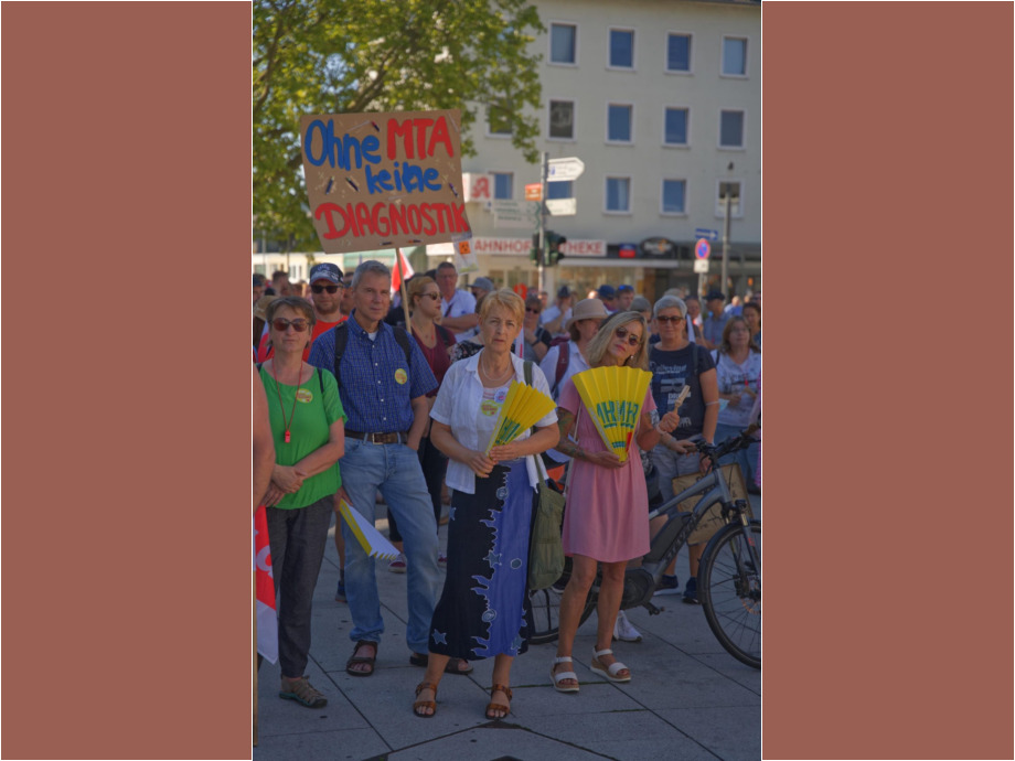 Protest gegen Stellenabbau