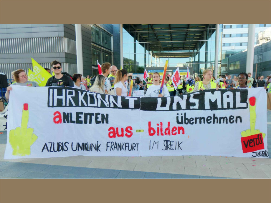 Kämpferische Azubis Kämpferische Azubis