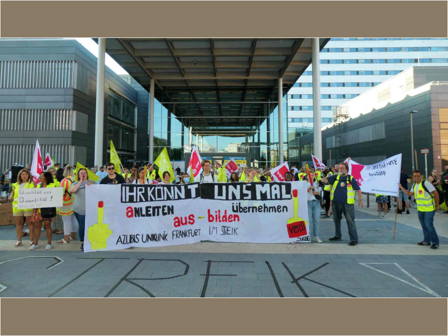 Auftakt am Uniklinikum Frankfurt Auftakt am Uniklinikum Frankfurt