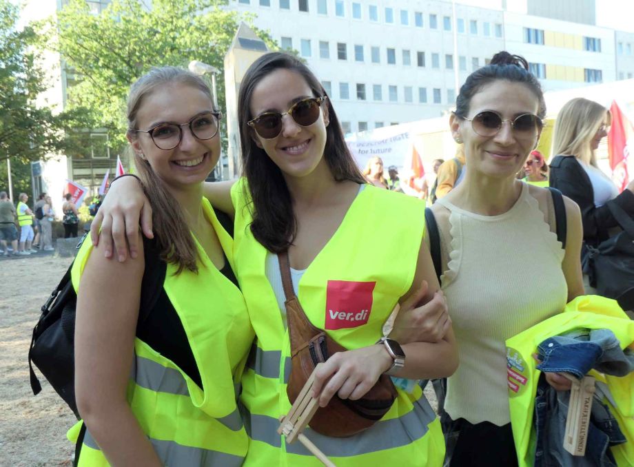 Gutgelaunt und fest entschlossen Gutgelaunt und fest entschlossen