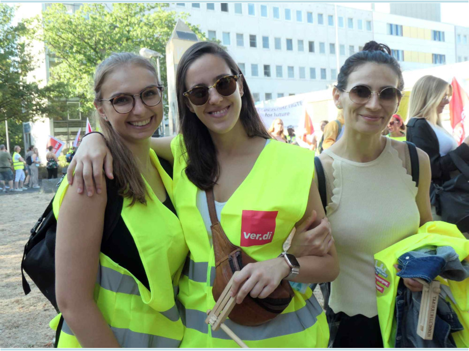 Gutgelaunt und fest entschlossen Gutgelaunt und fest entschlossen