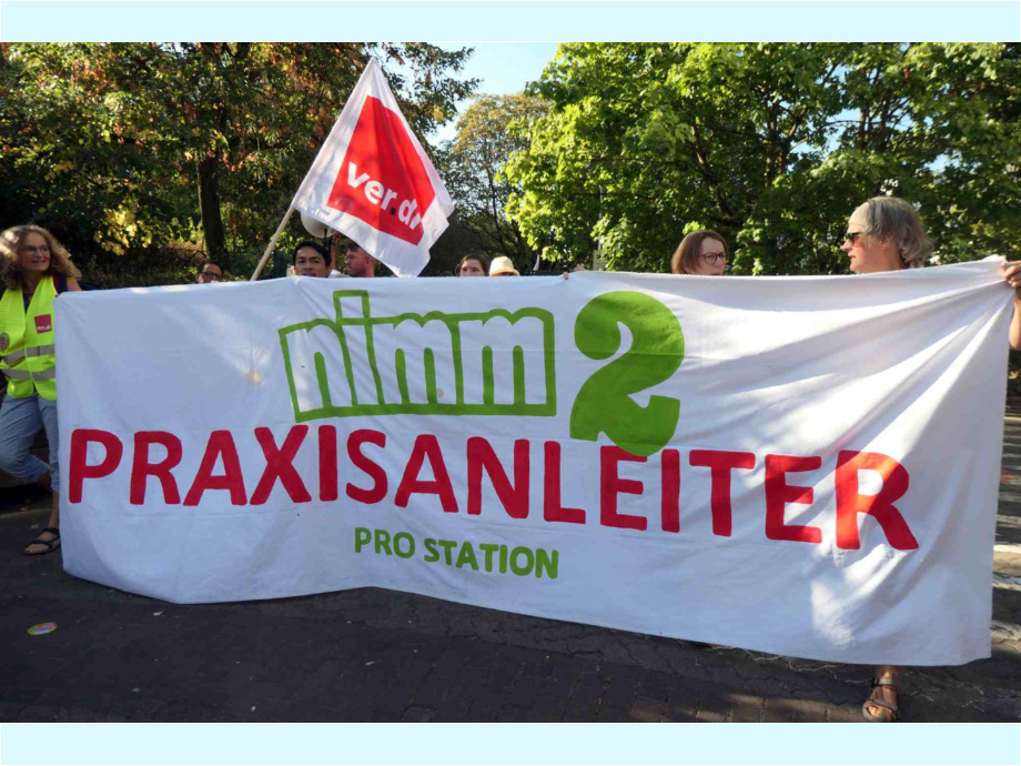 Forderung nach Arbeitsentlastung Forderung nach Arbeitsentlastung