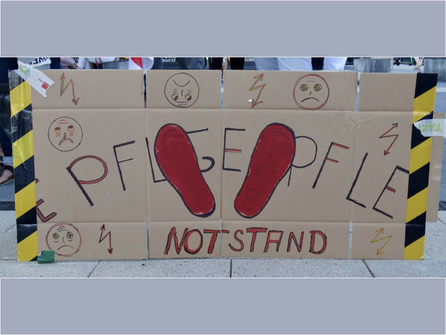 Pflegenotstand trifft uns alle Pflegenotstand trifft uns alle