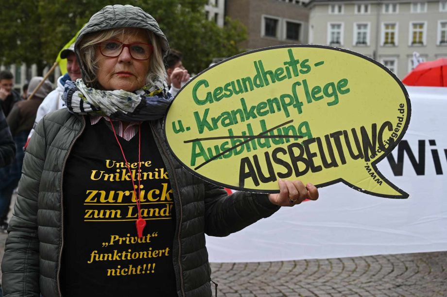 Kundgebung vor dem Landtag Kundgebung vor dem Landtag