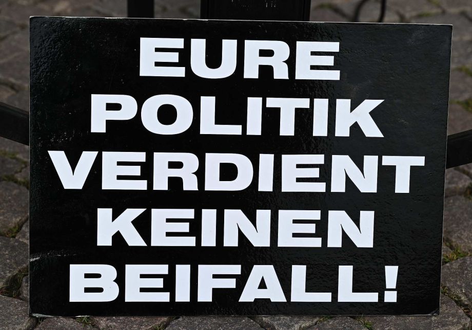 Kundgebung vor dem Landtag Kundgebung vor dem Landtag