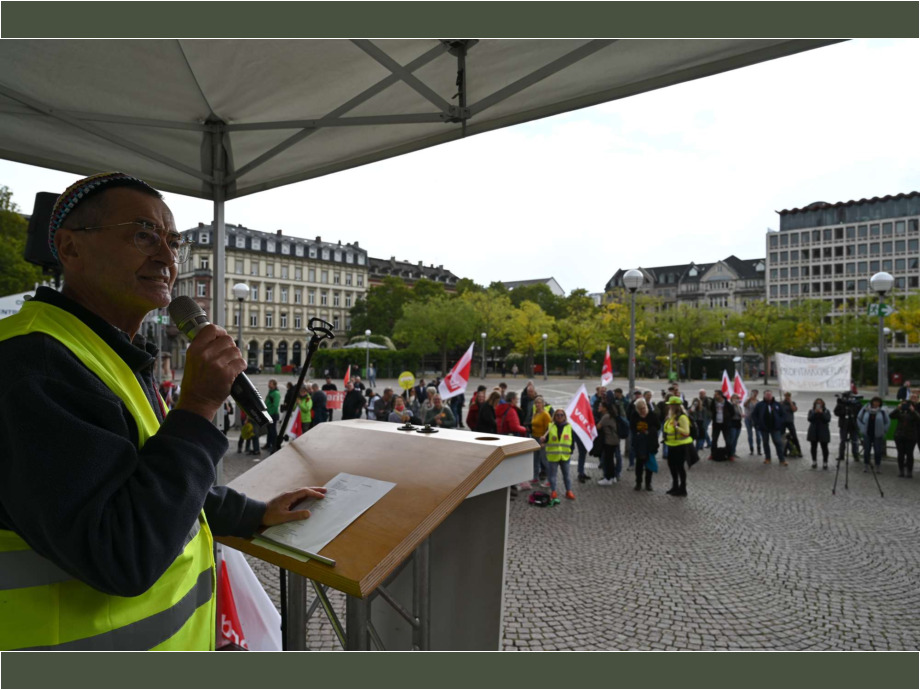 Kundgebung vor dem Landtag Kundgebung vor dem Landtag