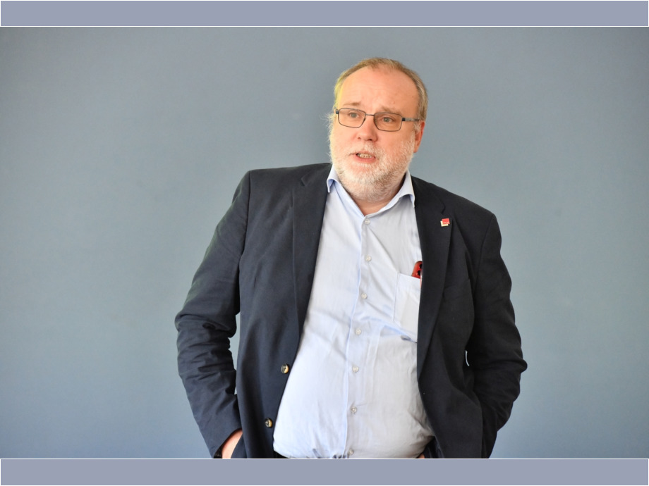 Mathias Venema, Leiter des Fachbereichs B Mathias Venema, Leiter des Fachbereichs B