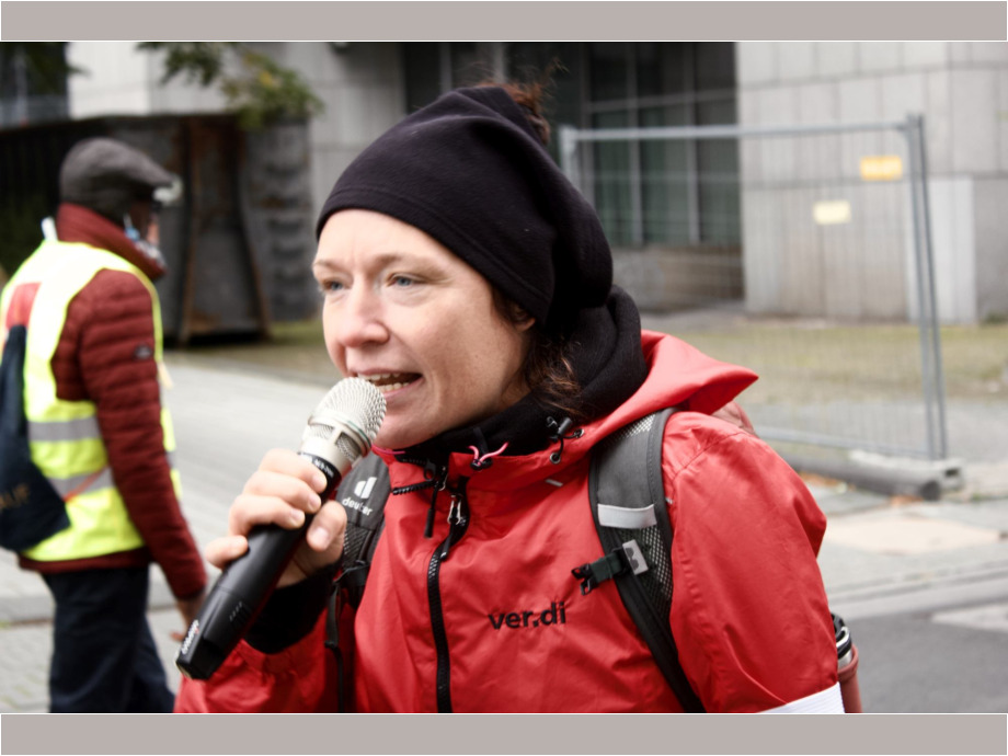 Anja Golder, Gewerkschaftssekretärin verdi