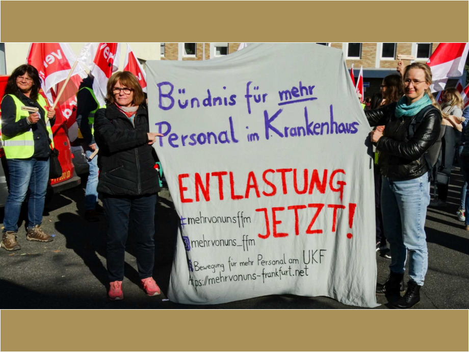 Entlastung jetzt!
