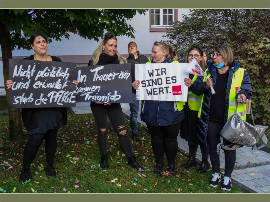Pflegenotstand!