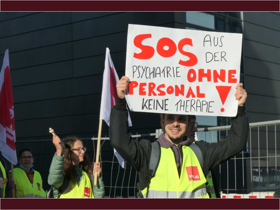 Ohne Personal keine Therapie!