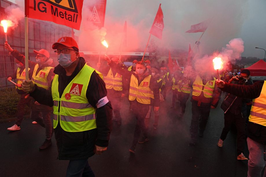 13.12.2012 Erster Streiktag bei Firma Weisensee