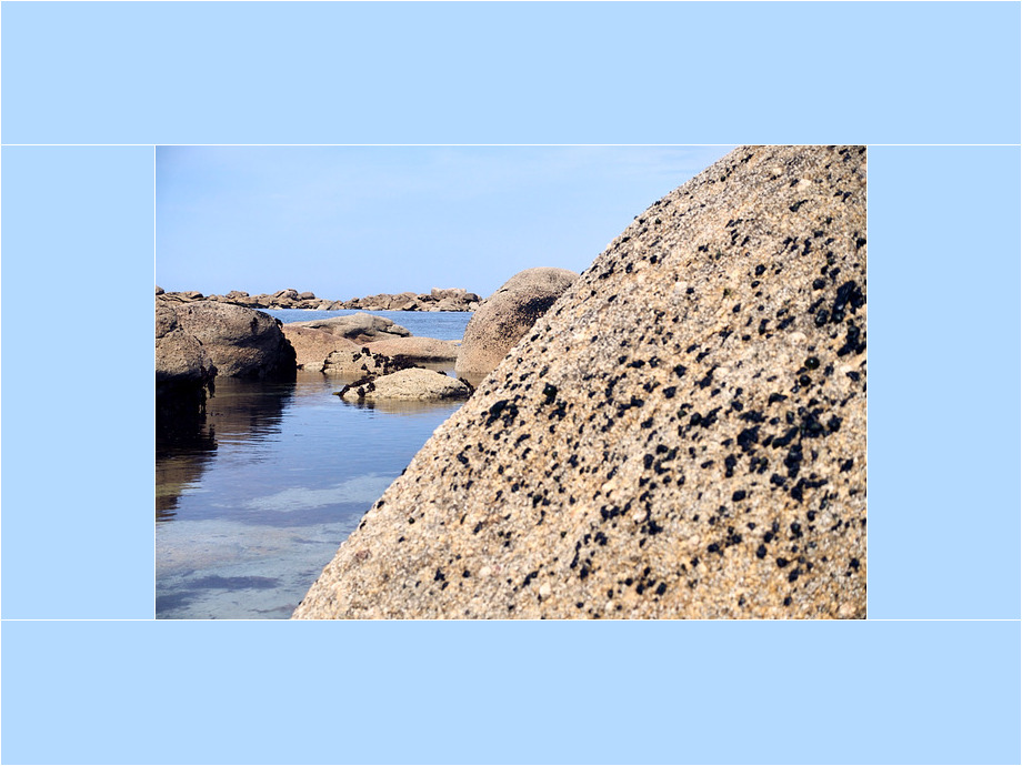 Felsen in der Bretagne