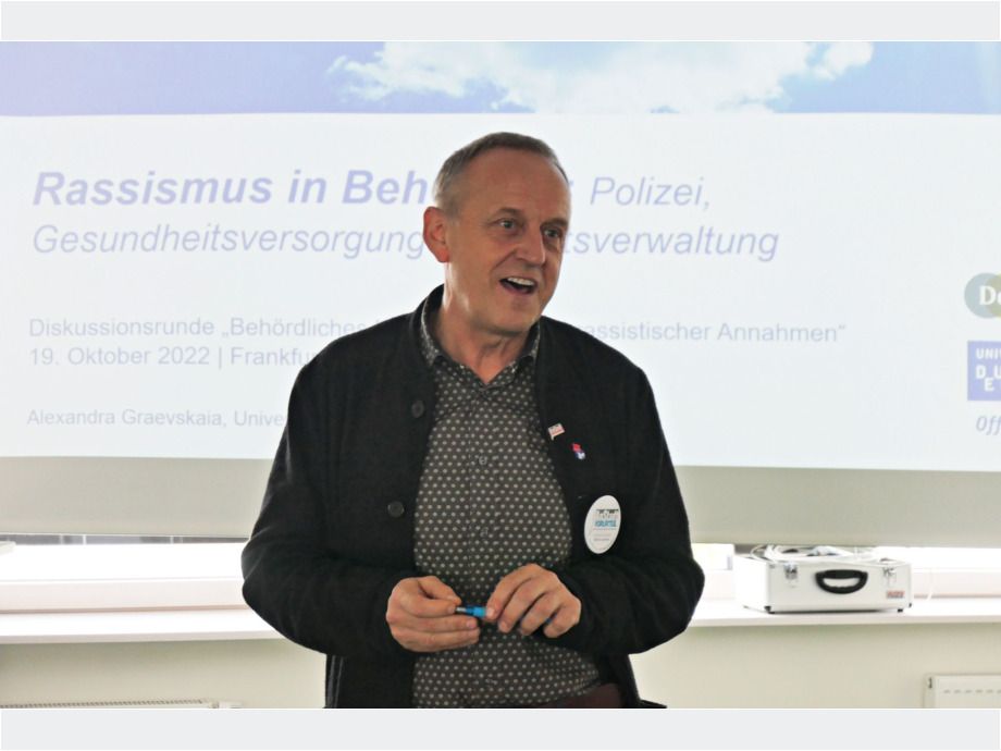 Eröffnung von Christian Barthelmes, Vorsitzender des Gesamtpersonalrates
