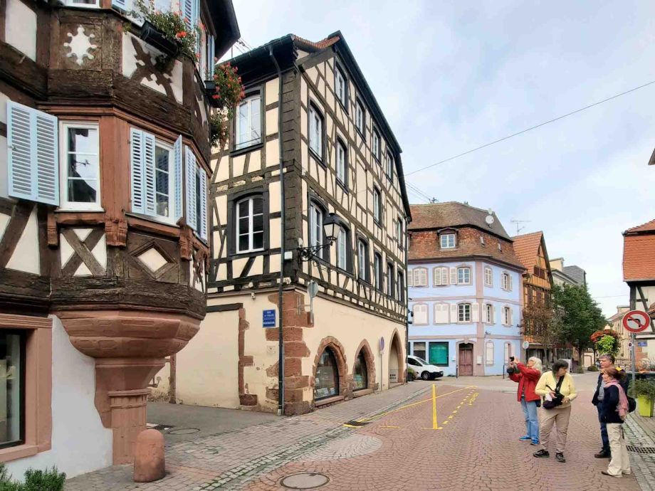 Historische Fassaden prägen das Stadtbild von Bouxwiller Historische Fassaden prägen das Stadtbild von Bouxwiller