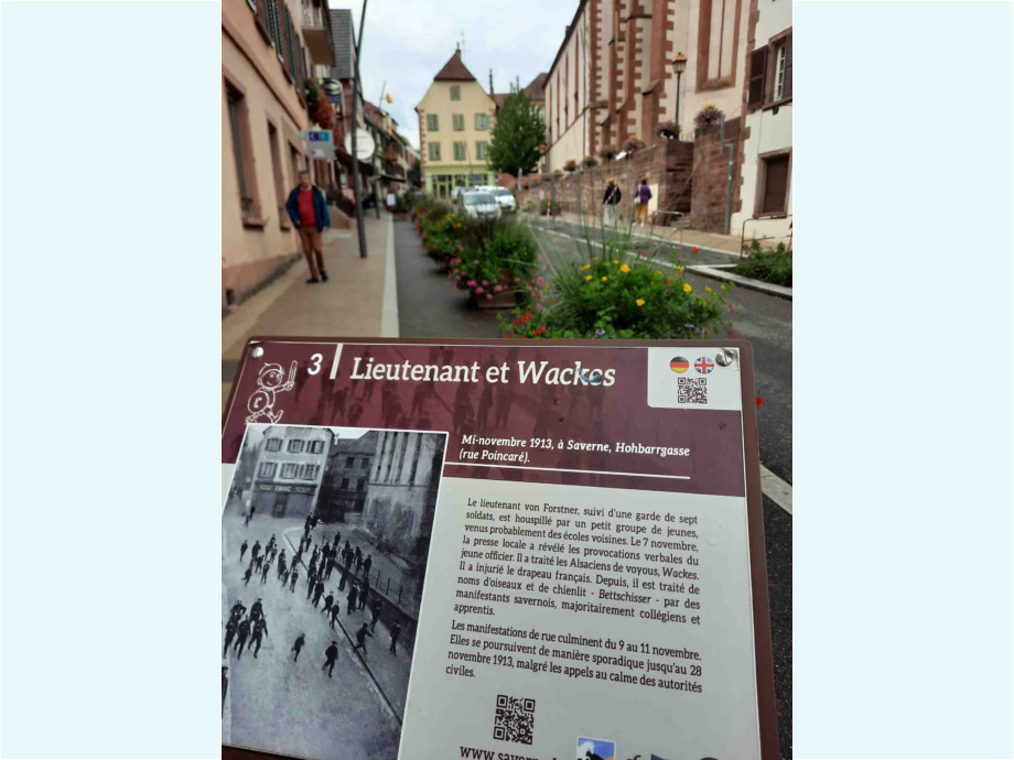 Die Zabern-Affäre führte 1913 zu einer Verfassungskrise im Deutschen Reich Die Zabern-Affäre führte 1913 zu einer Verfassungskrise im Deutschen Reich