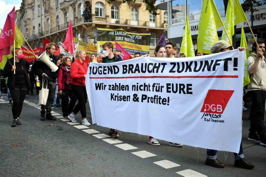 Solidarischer Herbst  "Soziale Sicherheit schaffen - Energiewende beschleunigen!" - Kundgebung und Demonstration am 22.10.2022