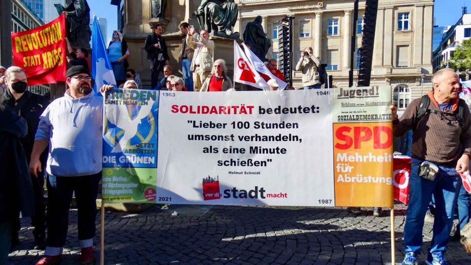 Solidarischer Herbst  "Soziale Sicherheit schaffen - Energiewende beschleunigen!" - Kundgebung und Demonstration am 22.10.2022