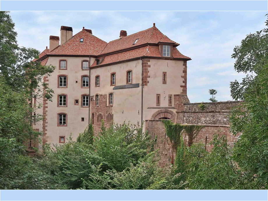 Die Burg von La Petite Pierre Die Burg von La Petite Pierre