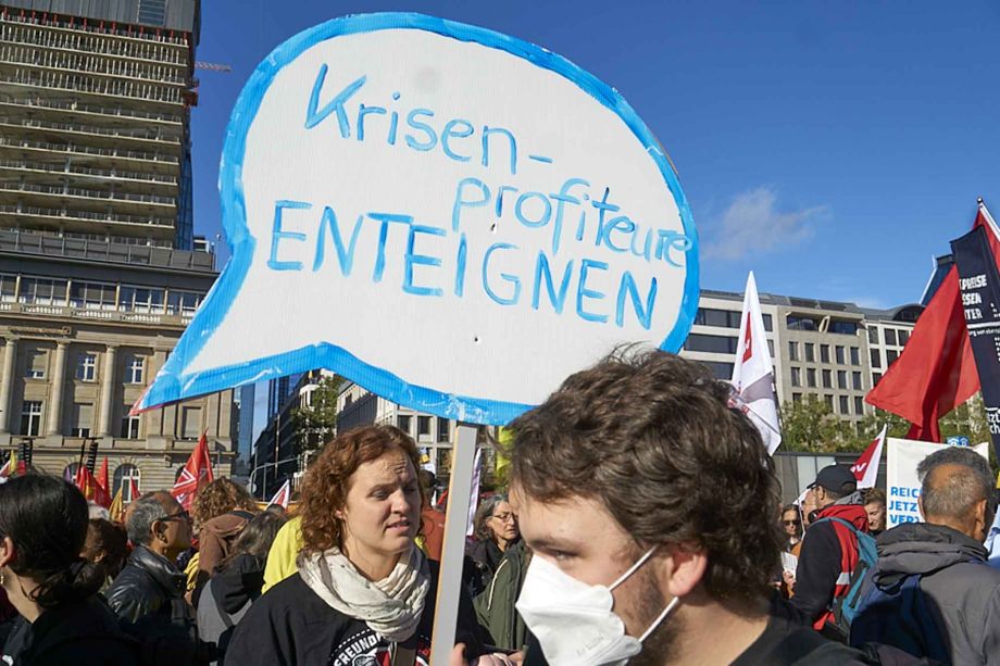 Solidarischer Herbst  "Soziale Sicherheit schaffen - Energiewende beschleunigen!" - Kundgebung und Demonstration am 22.10.2022