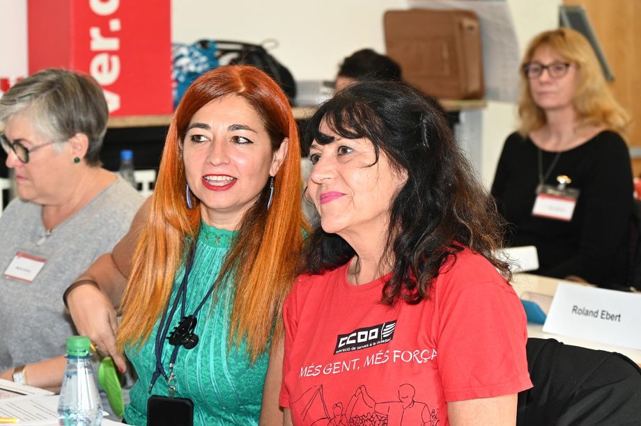 Gewerkschafterinnen aus Spanien Gewerkschafterinnen aus Spanien