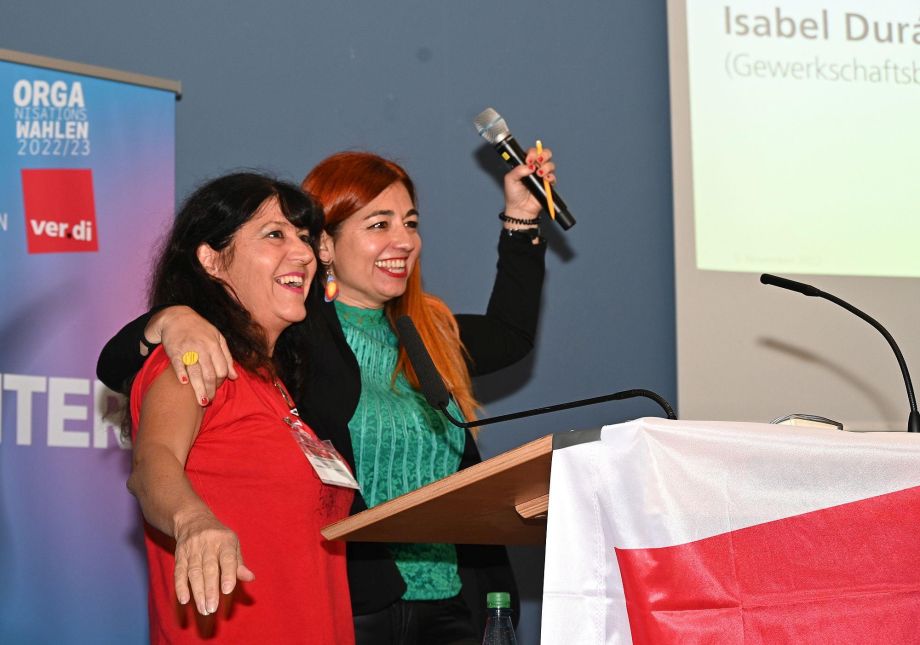 Gewerkschafterinnen aus Spanien Gewerkschafterinnen aus Spanien