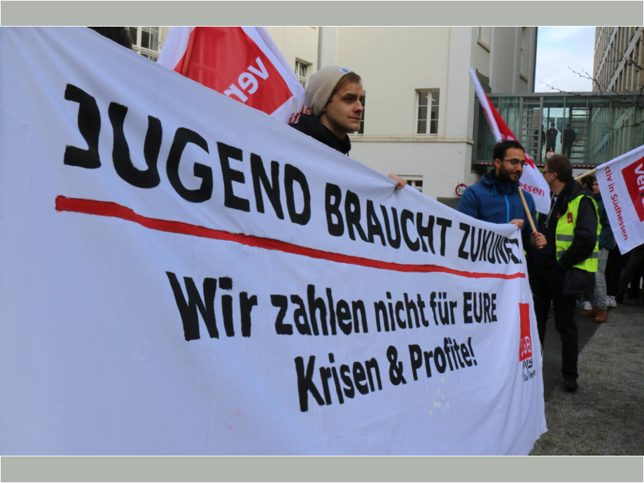 Jugend braucht Zukunft!