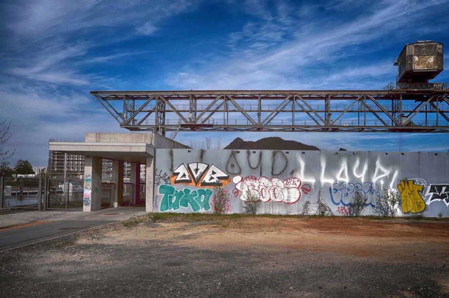 auf dem Hafengelände auf dem Hafengelände