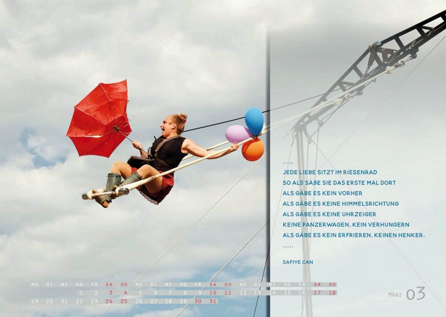 Kalenderblatt aus dem Lyrik-Kalender Kalenderblatt aus dem Lyrik-Kalender