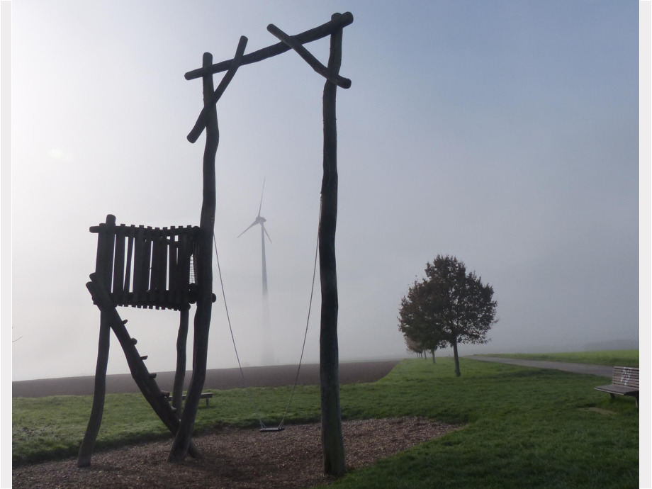 Nebelstimmung auf der Hohen Strasse
