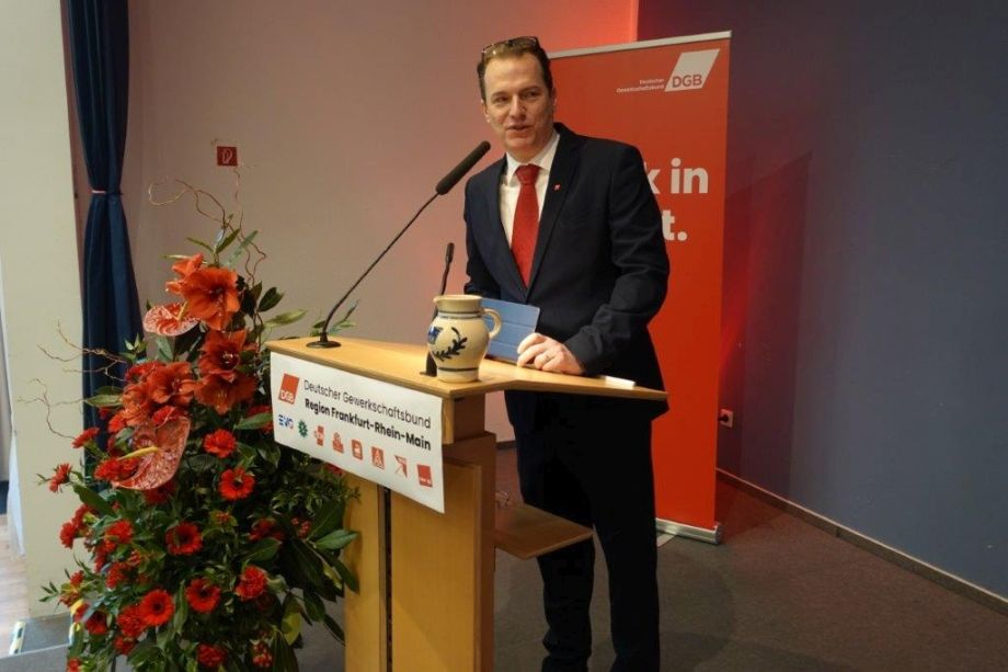 Philipp Jacks, Geschäftsführer DGB Frankfurt-Rhein-Main