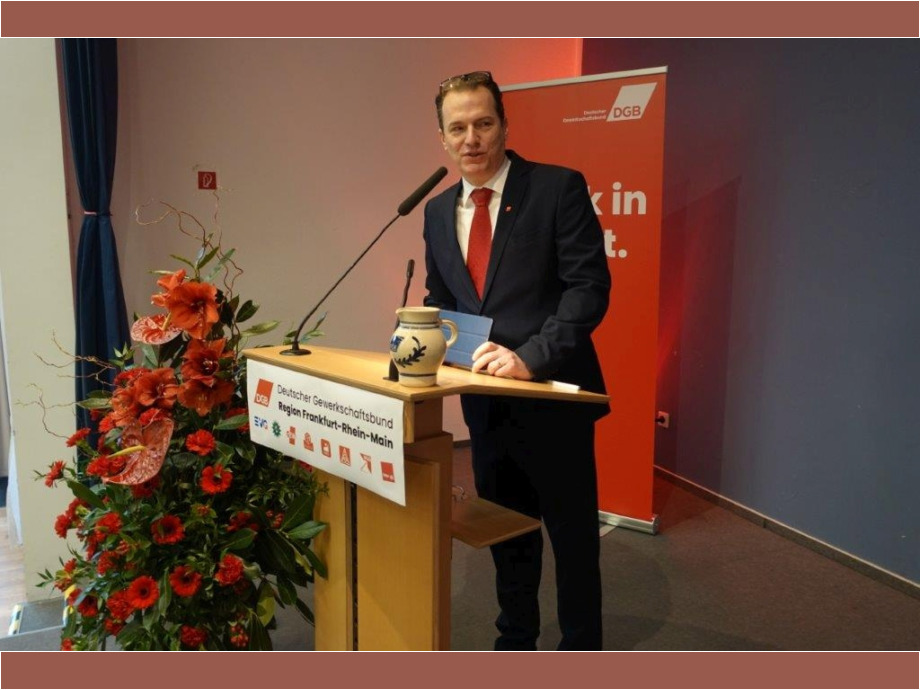 Philipp Jacks, Geschäftsführer DGB Frankfurt-Rhein-Main