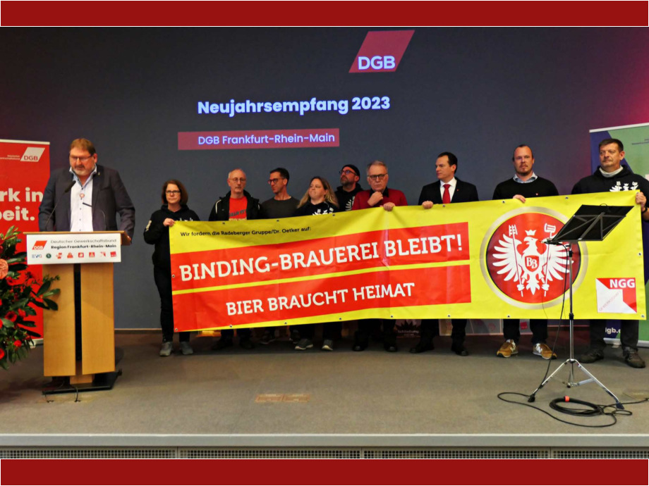 Solidarität mit den Beschäftigten!