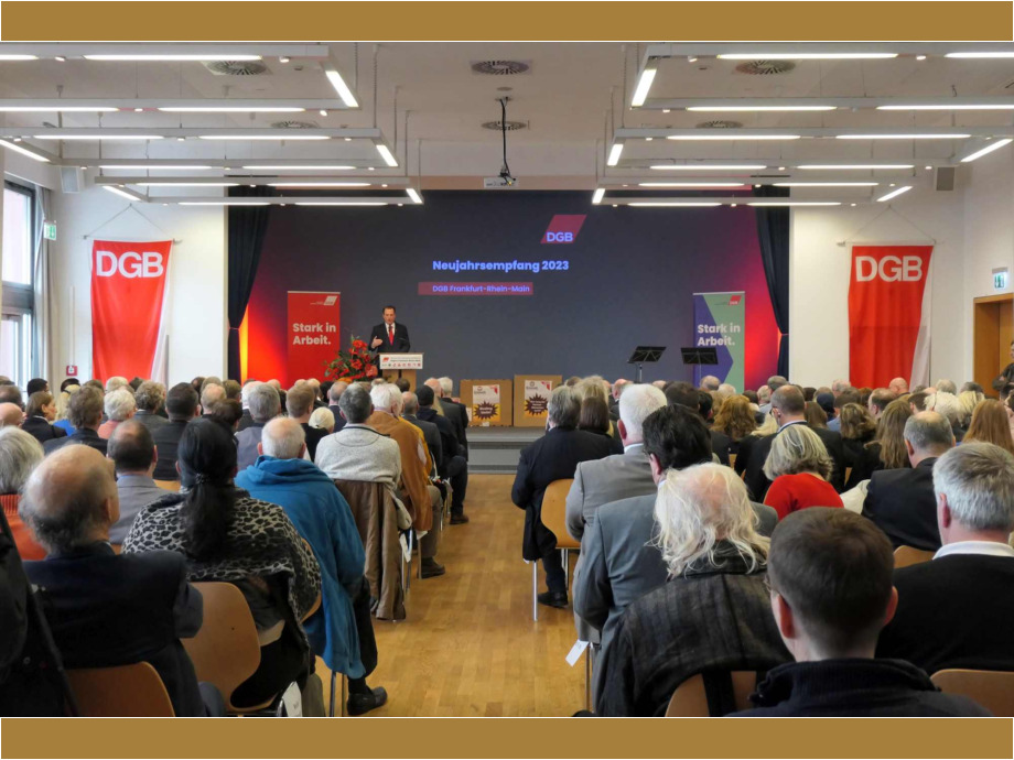 Der Saal war voll