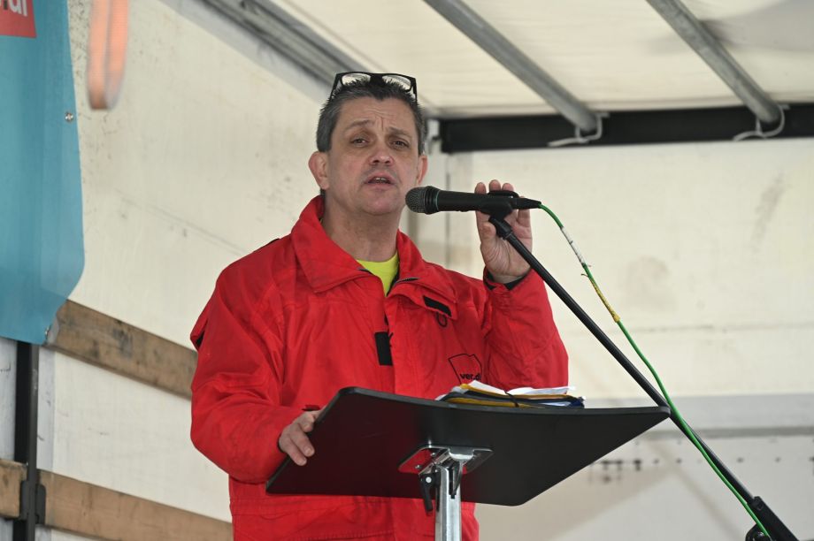 Andreas Jung, Landesfachbereichsleiter E, verdi Hessen Andreas Jung, Landesfachbereichsleiter E, verdi Hessen